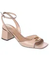 Valentino Garavani Vlogo Bold Ankle Strap Sandal In Pink