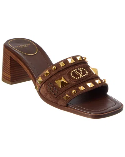 VALENTINO GARAVANI VALENTINO VLOGO 60 SUEDE SANDAL
