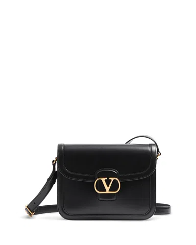 VALENTINO GARAVANI VLOGO 9TO5 LEATHER SHOULDER BAG