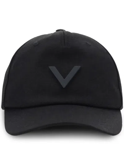 Valentino Garavani V-logo Baseball Cap In Green