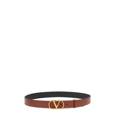 VALENTINO GARAVANI VALENTINO VLOGO SIGNATURE BUCKLED BELT