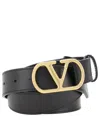 Valentino Vlogo Belt In Brown