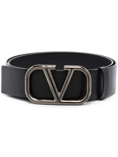 Valentino Garavani 'vlogo' Belt In Nero