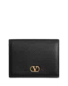 Valentino Vlogo Bi-fold Wallet In Black