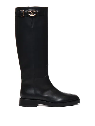 Valentino Garavani Botas - Negro In Black