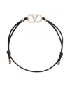 Valentino Garavani Men Vlogo Signature Bracelet In Black