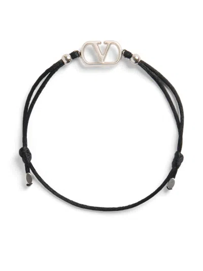 VALENTINO GARAVANI VLOGO SIGNATURE COTTON BRACELET