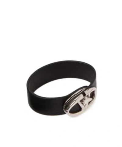 Valentino Garavani Vlogo Bracelet In Black