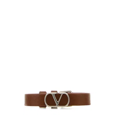 Valentino Garavani Vlogo Bracelet In Yellow
