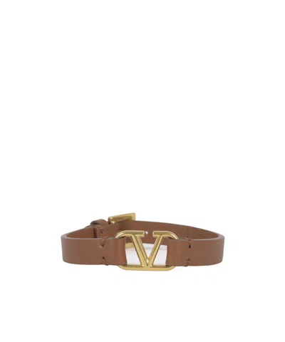 Valentino Garavani Vlogo Bracelet In Yellow