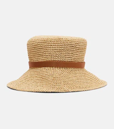 Valentino Garavani Vlogo Bucket Hat In Brown