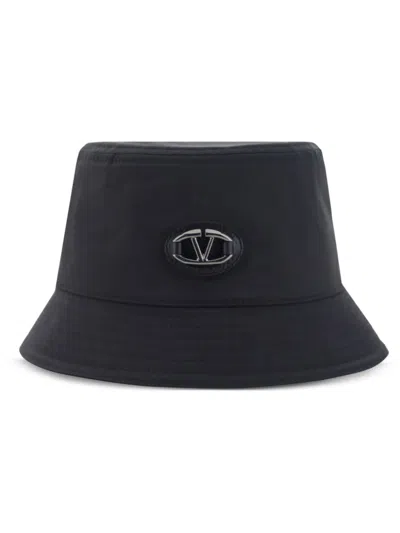 Valentino Garavani Vlogo Bucket Hat In Black