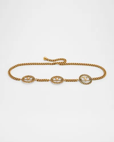 Valentino Garavani Vlogo Chain Belt