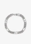 Valentino Garavani Vlogo Signature Metal Bracelet In Metallic