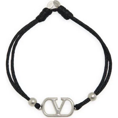 VALENTINO GARAVANI VLOGO CORD BRACELET