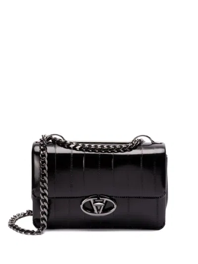 Valentino Garavani Vlogo Crossbody Bag In Black