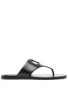 Valentino Slides Woman In Black
