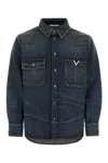 VALENTINO VALENTINO VLOGO DENIM SHIRT