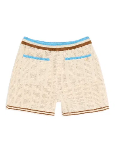 Valentino Vlogo-detail Shorts In Multi