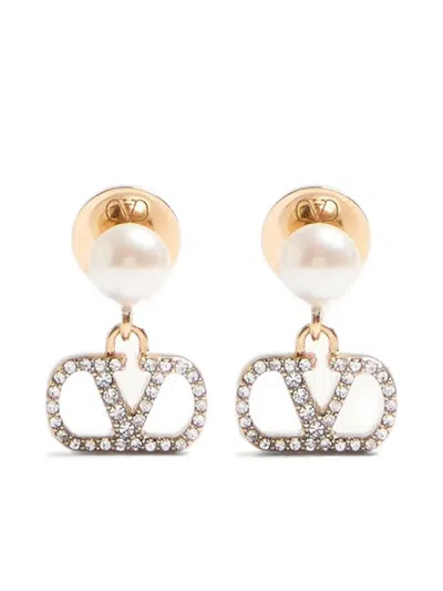 VALENTINO GARAVANI VLOGO EARRINGS