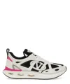 Valentino Easyjog Mesh Panel Sneakers In White