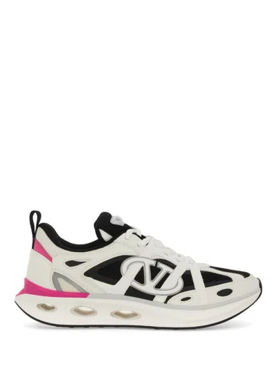 Valentino Garavani Colour-block Mesh Sneaker In Multi