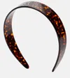 Valentino Vlogo Embellished Headband