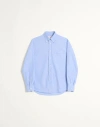 Valentino Camicia Maniche Lunghe Vlogo Signature Shirts Light Blue In Sky Blue