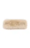 Valentino Garavani Vlogo Faux-fur Headband In Neutral