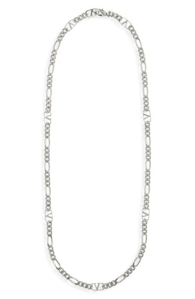 Valentino Garavani Vlogo Figaro Chain Necklace