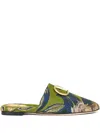 Valentino V Logo Signature Slipper In Multi