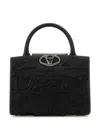 Valentino Women's Leather Vlogo Handbag In Black