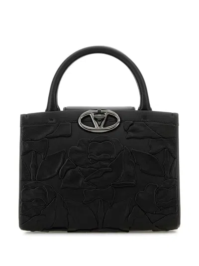 Valentino Garavani Vlogo Handbag In Black