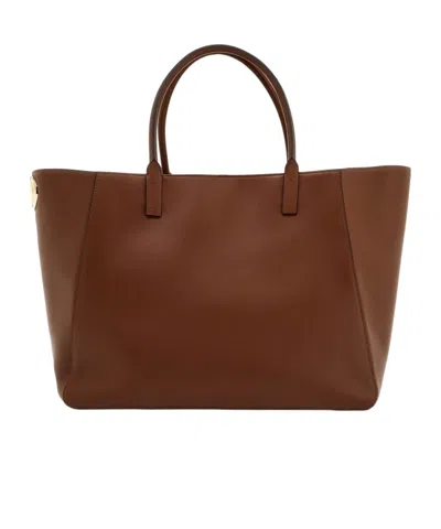 Valentino Garavani Vlogo Handbag In Brown