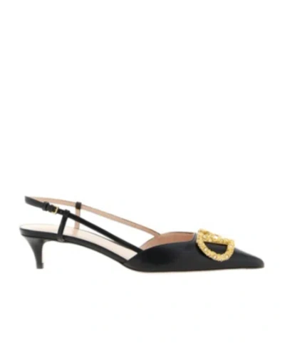 VALENTINO GARAVANI VLOGO HIGH HEEL SANDALS
