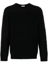 Valentino Men's Ribbed Sweater In Black