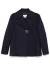 Valentino Vlogo Jacket In Blue
