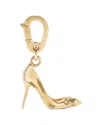 Valentino Vlogo Key Charm In Gold