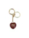 Valentino Garavani Keyrings E Chains In Brown