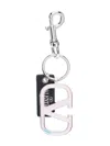 Valentino Vlogo Keyring In Silber
