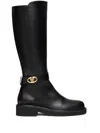 VALENTINO GARAVANI VLOGO KNEE BOOTS