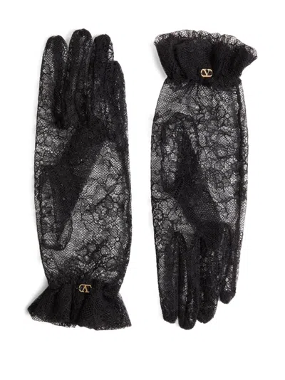 VALENTINO GARAVANI VLOGO LACE GLOVES