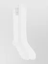Valentino Embellished Pointelle-knit Cotton Socks
