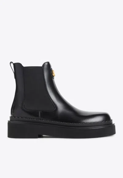 Valentino Garavani Beatle Vlogo Signature T 30 Ankle Boots In Multi