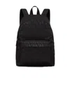 Valentino Iconograph Nylon Backpack With Adjustable Straps In Black