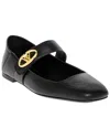 Valentino Ballerina Mary-jane Vlogo Locker In Black