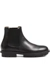 Valentino Urbie Calfskin Ankle Boot In Black
