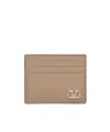 Valentino Garavani Vlogo Signature Cardholder In Nude