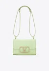 Valentino Vlogo Leather Crossbody Bag In Green