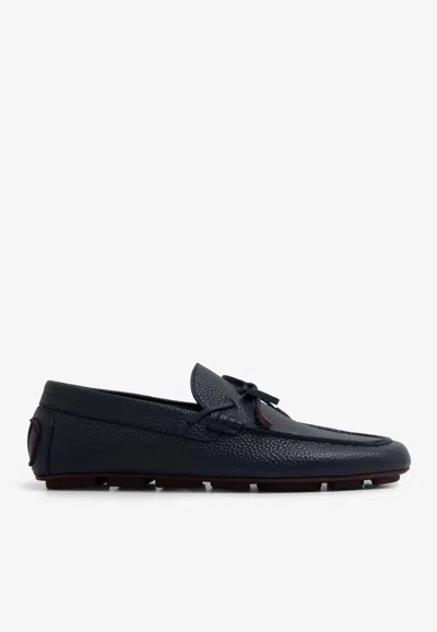 VALENTINO GARAVANI VLOGO LEATHER LOAFER